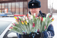 8 марта компания «Автоимпорт» дарила тулячкам-автоледи цветы, Фото: 84