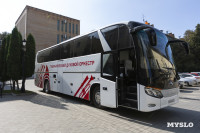 Губернаторский духовой оркестр получил автобус на 55 мест, Фото: 3