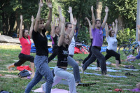 Йога в Центральном парке, Фото: 5