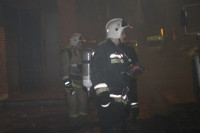 Пожар в здании бывшего кинотеатра «Искра». 10 марта 2014, Фото: 13