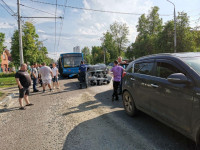 В Туле на ул. Октябрьской водитель автобуса устроил массовое ДТП, Фото: 8