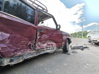 В поселке Иншинском в аварии с двумя ВАЗами пострадал мужчина, Фото: 6