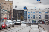 На ул. Советской в Туле убрали дорожные ограждения с трамвайных путей, Фото: 8