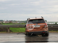 В ДТП на трассе М-2 в Туле у внедорожника оторвало колесо, Фото: 11