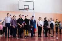 В Чернском районе школьникам подарили хоккейную экипировку, Фото: 10