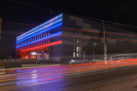 Тульские здания подсветили в цвета флага России, Фото: 7