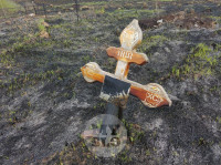 Сгоревшее кладбище в Алексине, Фото: 36