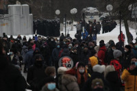 В Туле около 200 человек пришли на несанкционированный митинг, Фото: 12