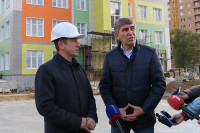 Глава администрации Тулы Дмитрий Миляев проконтролировал строительство детских садов, Фото: 1