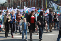 Тульская Федерация профсоюзов провела митинг и первомайское шествие. 1.05.2014, Фото: 22