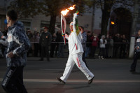 Третий этап эстафеты олимпийского огня: проспект Ленина, Фото: 65