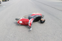 На Косой Горе сбили скутериста, Фото: 6