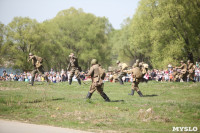 Реконструкция боевых действий. Центральный парк. 9 мая 2015 года, Фото: 25