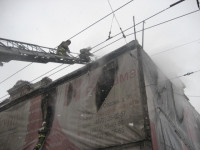 В Туле загорелся дом на ул. Металлистов, Фото: 1
