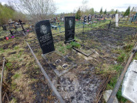 Сгоревшее кладбище в Алексине, Фото: 3
