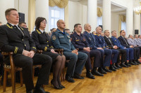 Дмитрий Миляев поздравил сотрудников ОВД, Фото: 11