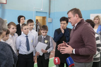 Алексей Дюмин в гимназии Кимовска, Фото: 17