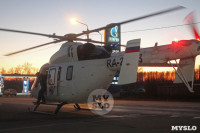 Из-за посадки медицинского вертолета под Тулой перекрыли трассу «Крым», Фото: 20