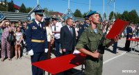 Командиру 106-й гвардейской воздушно-десантной дивизии вручено Георгиевское знамя, Фото: 9