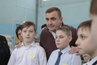 Алексей Дюмин в гимназии Кимовска, Фото: 16