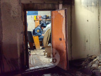 Пожар в подземном переходе на ул.Мосина, Фото: 12