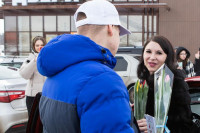8 марта компания «Автоимпорт» дарила тулячкам-автоледи цветы, Фото: 90