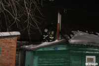 Горевший дом на ул. Пушкинской в Туле тушили шесть пожарных расчетов, Фото: 14