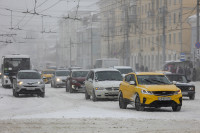 Снежный апокалипсис в Туле: фоторепортаж с улиц города, Фото: 34