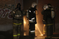 Пожар в здании бывшего кинотеатра «Искра». 10 марта 2014, Фото: 10