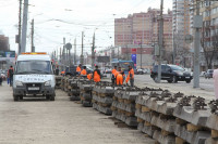 В Туле на проспекте Ленина стартовал ремонт трамвайных путей, Фото: 6