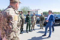 Дмитрий Миляев передал тульским военнослужащим новую партию техники, Фото: 3
