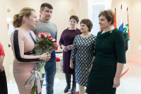 Алексей Дюмин поздравил семья медиков из Кимовска с рождением тройни, Фото: 5