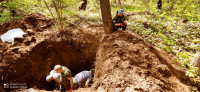В Белевском районе в братской могиле поисковики нашли останки 27 красноармейцев, Фото: 9