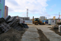 Глава администрации Тулы Дмитрий Миляев проконтролировал строительство детских садов, Фото: 3