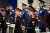 В Тульском суворовском военном училище приняли присягу 80 детей, Фото: 27
