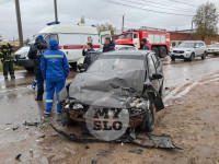 В жесткой аварии в Скуратово пострадали шесть человек, Фото: 3