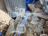 В Туле «взбесился» автобус и протаранил бетонный забор, Фото: 8