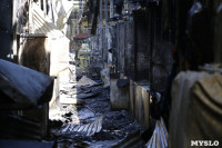 Сгорел рынок "Салют", Фото: 28
