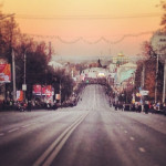 Эстафета олимпийского огня в Туле: площадь Ленина, Фото: 1