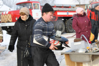 Пожар в жилом бараке, Щекино. 23 января 2014, Фото: 10