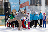 Камила Валиева дала мастер-класс для детей на Губернском катке в Туле, Фото: 39