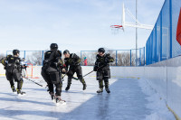 В Чернском районе школьникам подарили хоккейную экипировку, Фото: 37