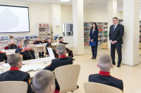 Визит Алексея Дюмина в Суворовское училище, Фото: 13
