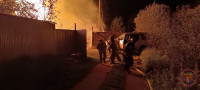 Пожар в Заокском районе, Фото: 4