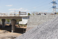 Монолитный мост через Упу в Туле: строители рассказали об особой технологии заливки бетона, Фото: 53