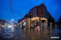 Ночной потоп в центре Тулы: Лейтейзена, Фото: 6