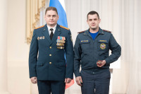 Губернатор наградил спасателей, Фото: 9