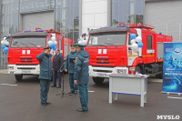 Спасатели АО «КБП» получили новые современные пожарные автомобили, Фото: 3