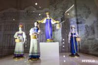 В Тульском ГИМе открылась выставка русских фарфоровых скульптур, Фото: 21