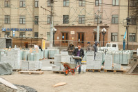 Строительство мемориала на Щекинском шоссе, Фото: 1